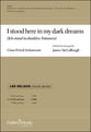 I Stood Here in My Dark Dreams SATB choral sheet music cover